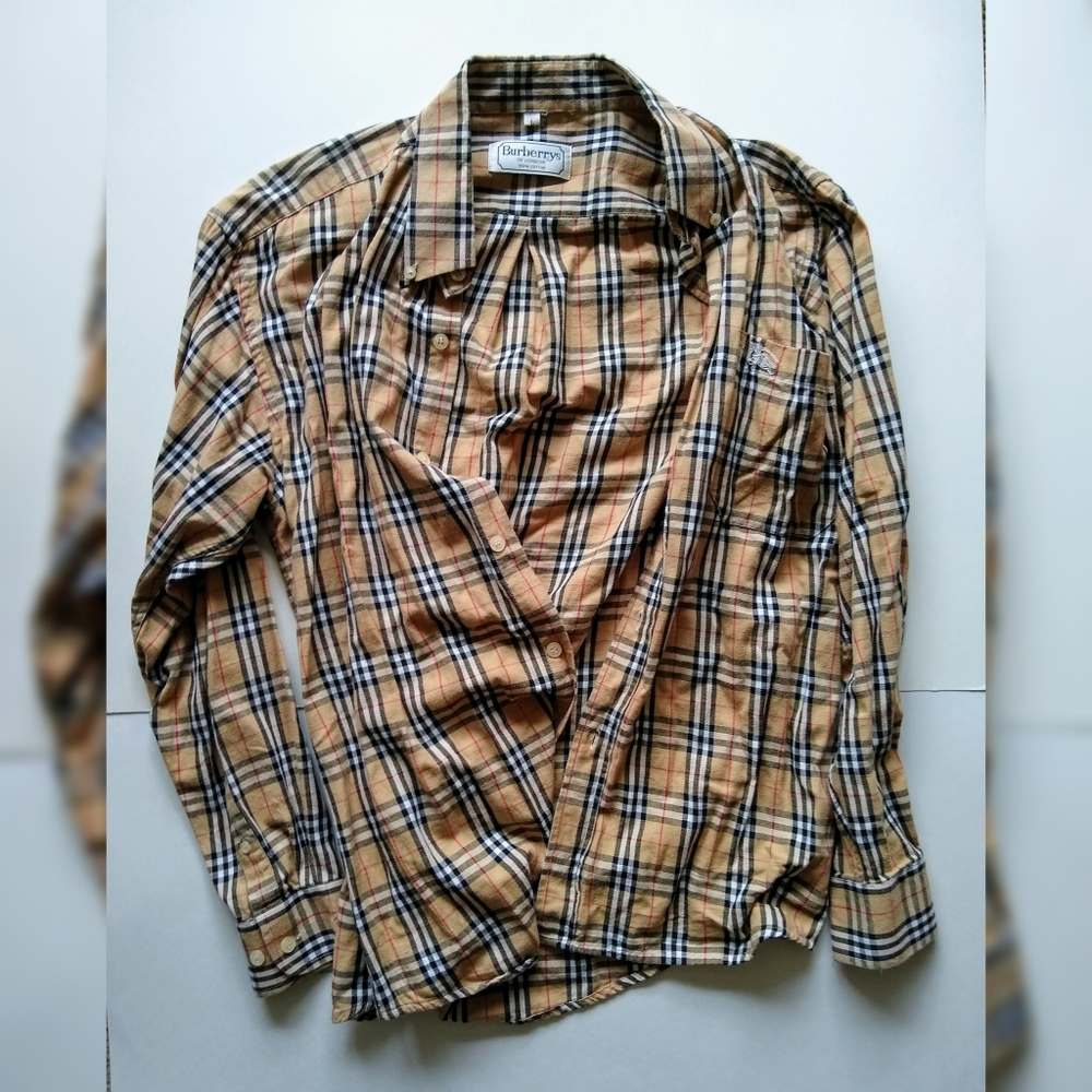 Classic Burberry's Men's Button Down